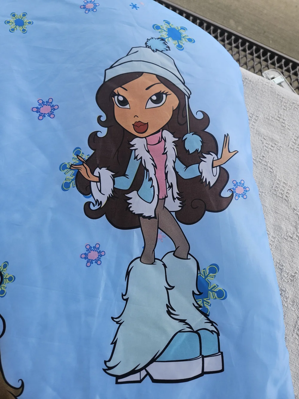 LIL BRATZ Baby Blue Blue Sleeping Bag Y2K